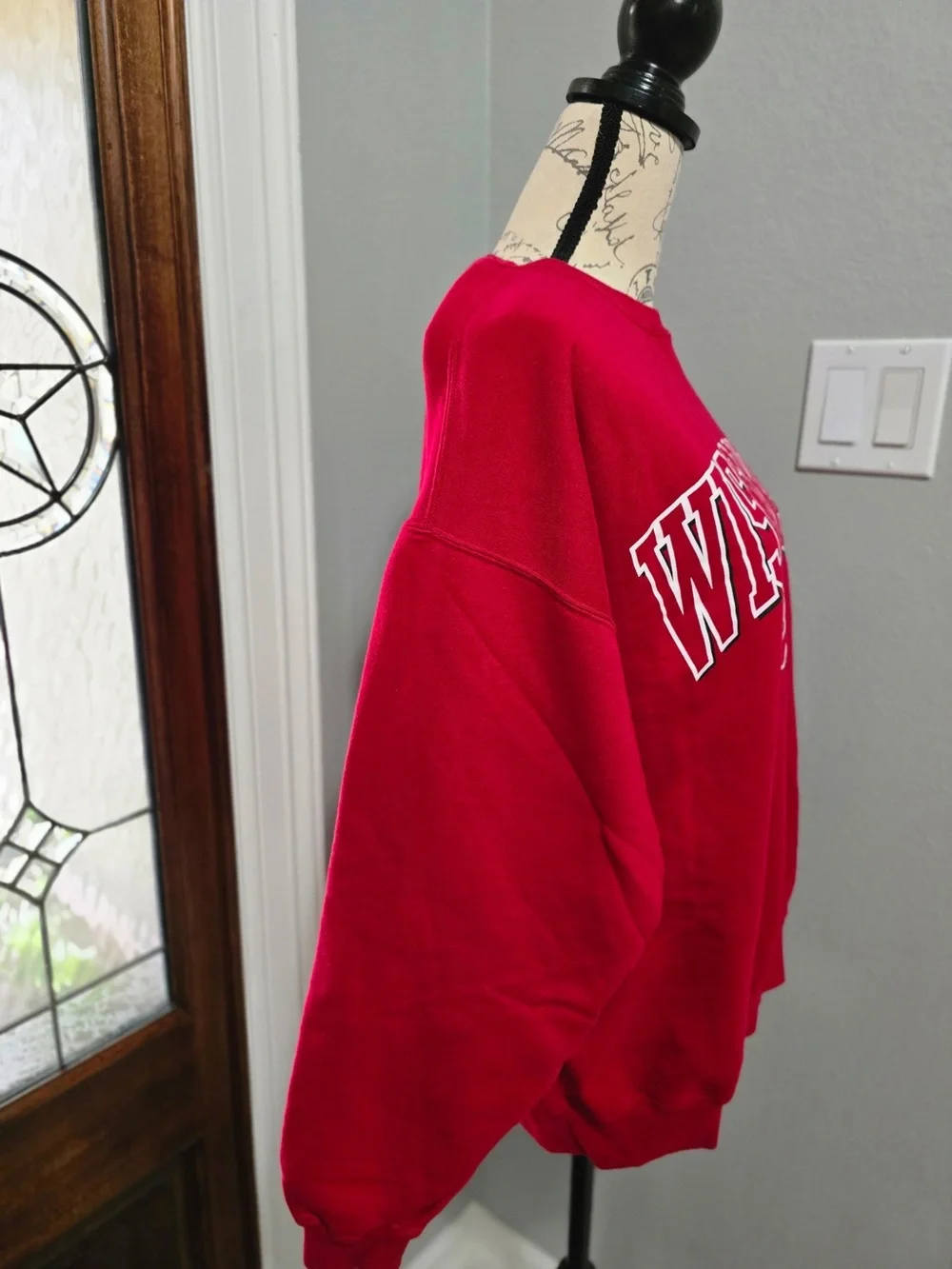 Vintage 90s Gear for Sports Wisconsin Badgers Big Cotton Sweatshirt Medium